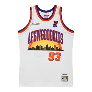 MN官方【AFGK联名款】太阳队马思唯同款中国赛限定运动球衣男NBA