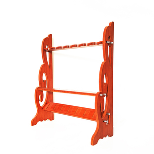 民族乐器葫芦丝座架倒放排水笛子洞箫巴乌通用展示架子桌面摆放架