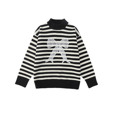 女童毛衣2025秋冬韩版针织衫上衣