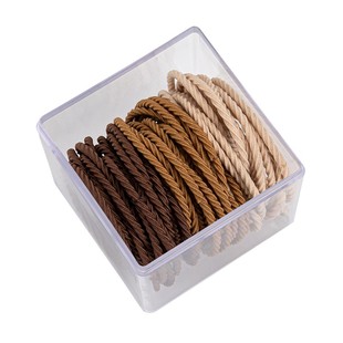 儿童橡皮筋女扎头绳2025新款黑色小发圈高弹力不伤发皮套女童发绳