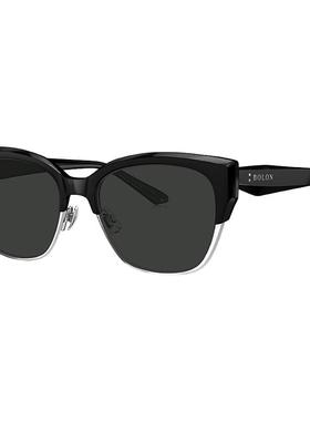 暴龙猫眼眉框百搭偏光太阳镜女