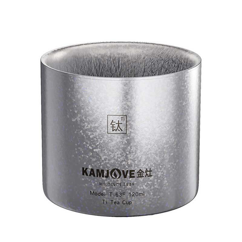 金灶T纯钛双层防烫茶杯品茗杯