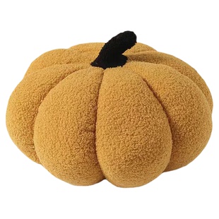 圆形奶油风南瓜沙发抱枕客厅轻奢高级感可爱网红异形靠枕靠背靠垫