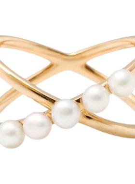 日本轻奢珠宝10k金戒指女