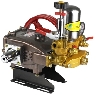 联农新款26/60型农用高压三缸柱塞泵打药机泵头 陶瓷柱塞免加黄油