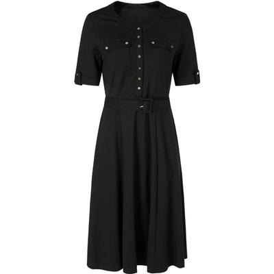 气质小黑裙MARVALAS/曼德诗