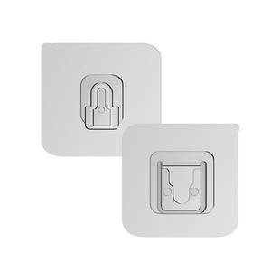 子母扣卡扣免打孔无痕粘钩强力贴扣挂钩粘扣字母扣塑料透明固定器