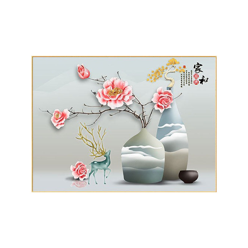 现代简约小清新餐厅装饰画厨房