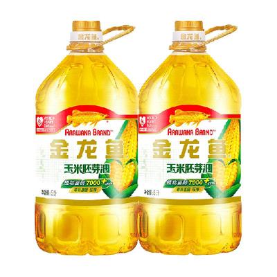 金龙鱼非转玉米食用油5L×2桶