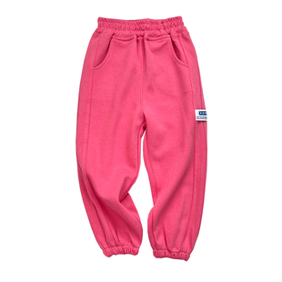 男女童裤子珠地棉儿童休闲卫裤秋装韩版罩裤女宝宝运动裤外穿春秋