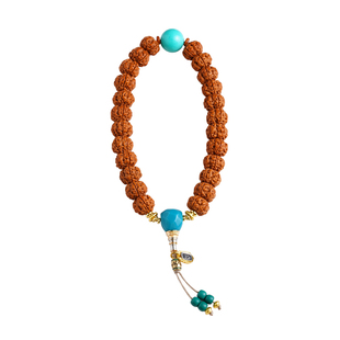 「凹底梅花」小金刚菩提手串原籽五瓣矮庄满肉文玩佛念珠盘玩手持