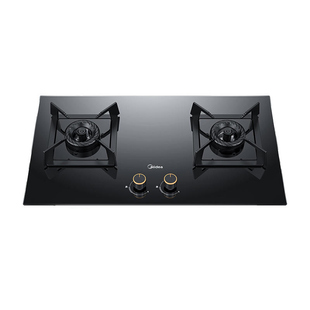 美的燃气灶家用厨房天然气液化煤气灶台大火力Q310煤气炉一级能效