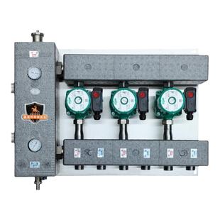 富美特地暖混水罐复式别墅不锈钢耦合罐泵站地热水力分压器平衡器