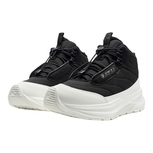 特步游踪WARM棉鞋女冬季大棉加绒保暖休闲鞋户外雪地靴复古老爹鞋