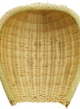 竹编竹制品筲箕簸箕农家 火锅店竹筐 手编洗菜篮 簸箕沥水竹篮厨