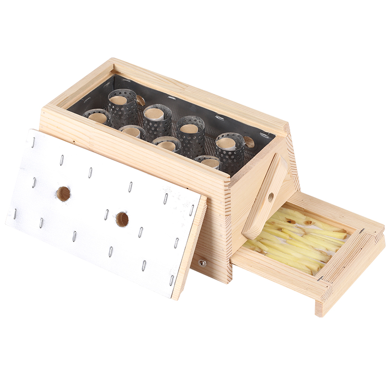 隔姜灸艾灸盒随身灸家用宫寒妇科温灸器木制去湿气家庭式全身熏蒸