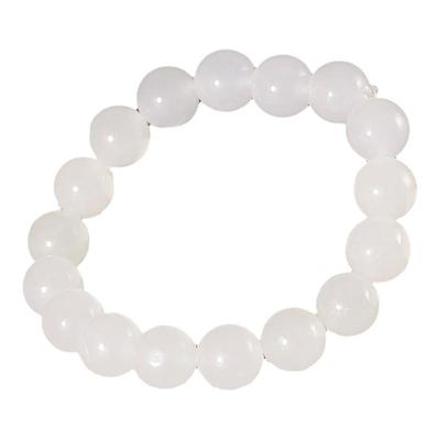 圆珠手串玉说和田玉羊脂玉男女款