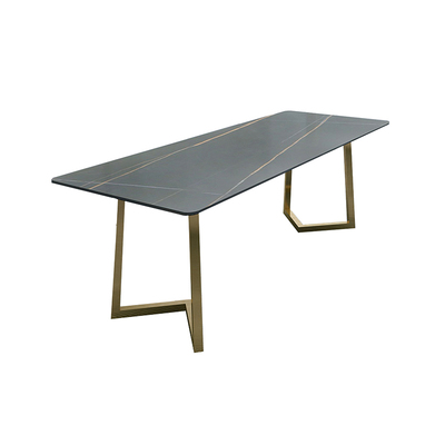 轻奢岩板会客洽谈设计师个人桌椅