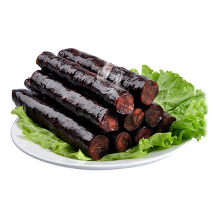 绍兴土特产咸亨酒店安昌腊肠香肠腌制真空包装烟熏肉肠约250g