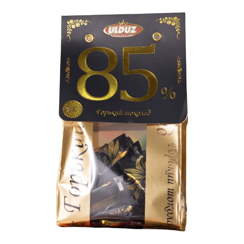 阿塞拜疆进口拉迈尔牌95%85%黑巧克力可可脂伴手礼年货零食200g