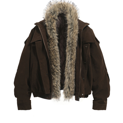 F1Protagonist做旧复古短款夹克