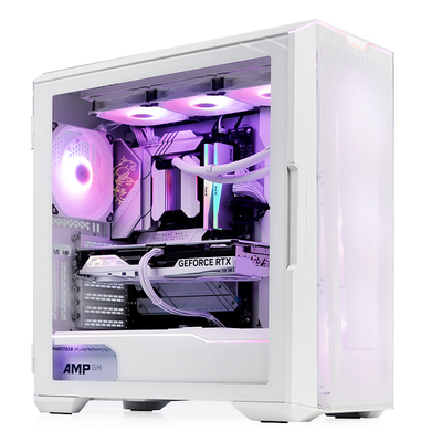 微星RTX5070白色台式机电脑主机