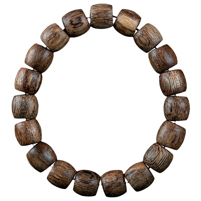 天然柬埔寨菩萨棋沉香手串桶珠