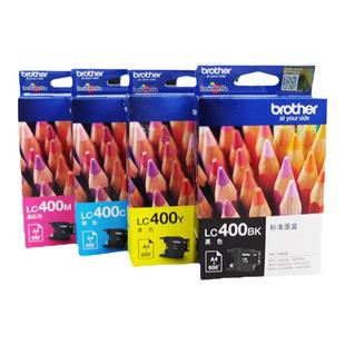 【顺丰】brother兄弟打印机原装LC400BK墨盒适用MFC-J430W/J625/J5910/6710/6910/825彩印打印一体机粉盒碳粉