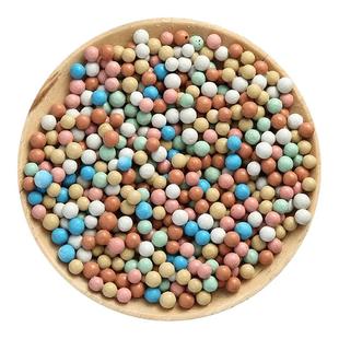 彩色陶粒颗粒花用垫底花卉铺面透气养花水培盆栽铺面石多肉营养