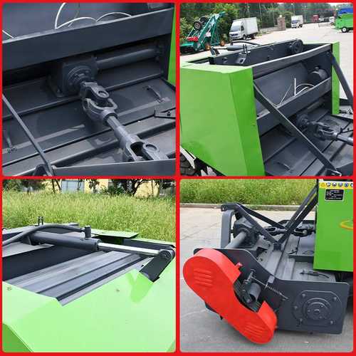 秸秆粉碎打捆机玉米秸秆稻草牧草粉碎揉丝除尘滤土打捆一体机新款