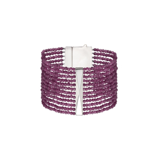 SUDROV素觉Graceful Magic®系列 2025新品天然红宝石手链女腕饰