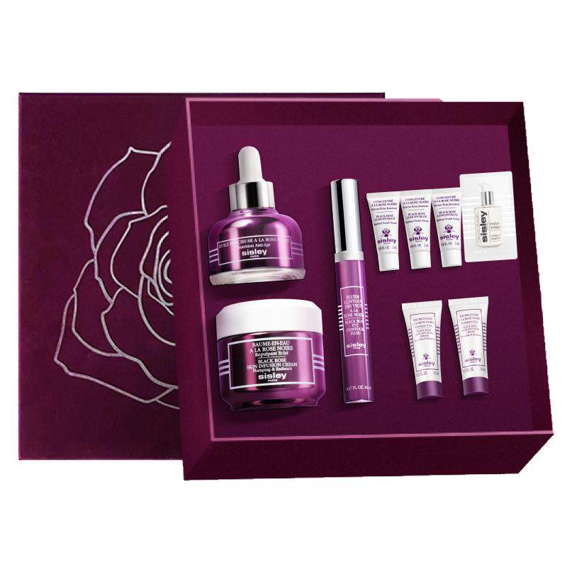 【代旭同款】sisley希思黎黑玫瑰套装面霜精华油紫弹精华抗初老