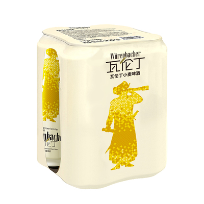 瓦伦丁小麦啤酒500ml*4听
