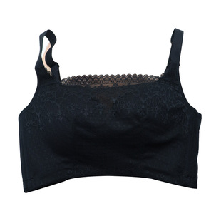 专柜新品爱戴文胸经络调理型抹胸式无钢圈收副乳舒适女内衣6488