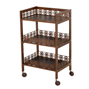 美容车三层美容美发推车美容院小推车火罐纹绣工具置物架美甲推车