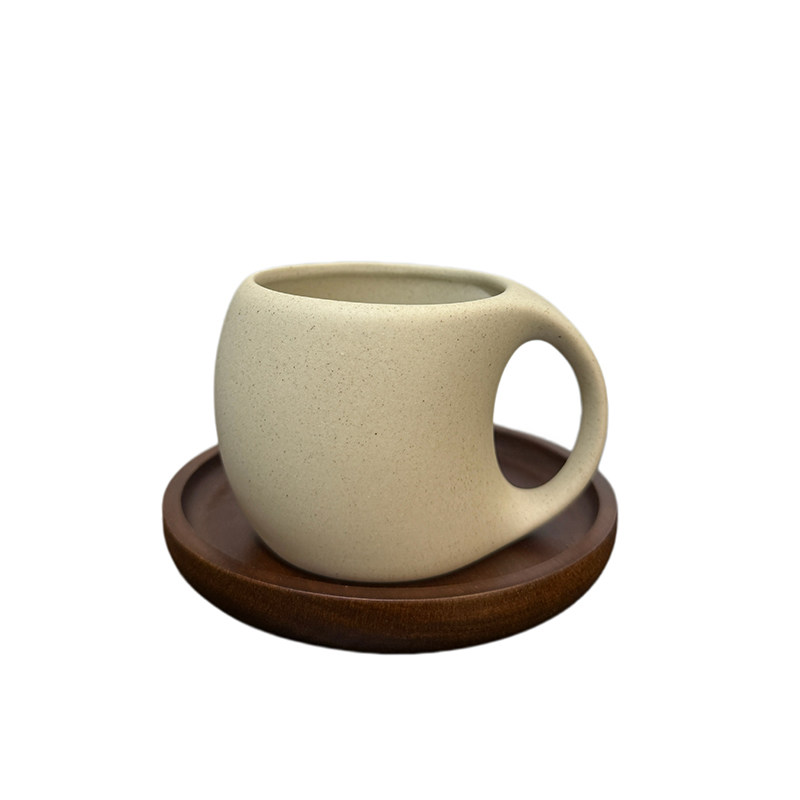 半橘Cup日式咖啡杯碟套装