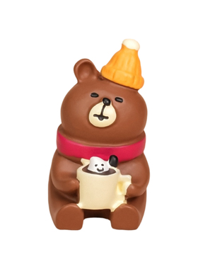 可爱小熊治愈系桌面摆件装饰