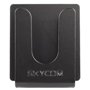 手咪挂钩支架金属车载电台配件适用八重洲建伍摩托车台粘贴挂架