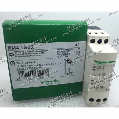 议价原装正品施耐德相序控制继电器RM4TR32缺相过欠压保护器 RM22
