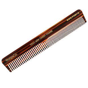 爱尔兰 pomp& co Military comb手工梳油头飞机头大背头油头梳子