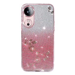 适用荣耀畅玩60手机壳女新款NlC一AN00硅胶保护套透明软外壳华为honor畅玩60m全包防摔奢华闪钻网红高级感潮M