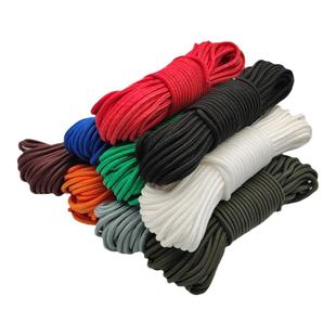 捆绑绳子轻便耐磨彩色编织窗帘拉绳丙纶绳手工软绳躺椅装饰尼龙绳