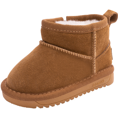 10月-8岁雪地靴英贝米尼轻稳鞋