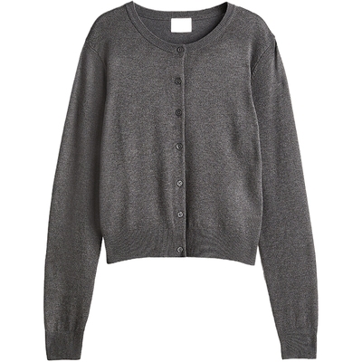 慵懒舒适空调衫短款开衫