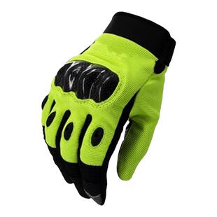 铁骑手套四季摩托车骑士机车半指全指触屏超纤壳防摔巡逻战术手套