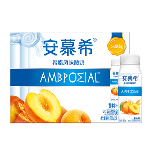 安慕希伊利黄桃燕麦酸奶