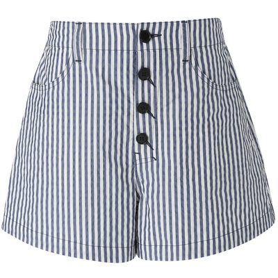 条纹休闲短裤IIIVIVINIKO