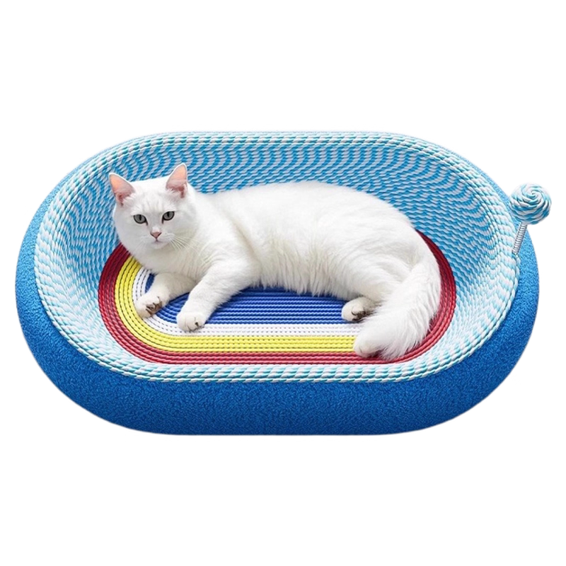 猫窝猫抓板一体四季通用猫床