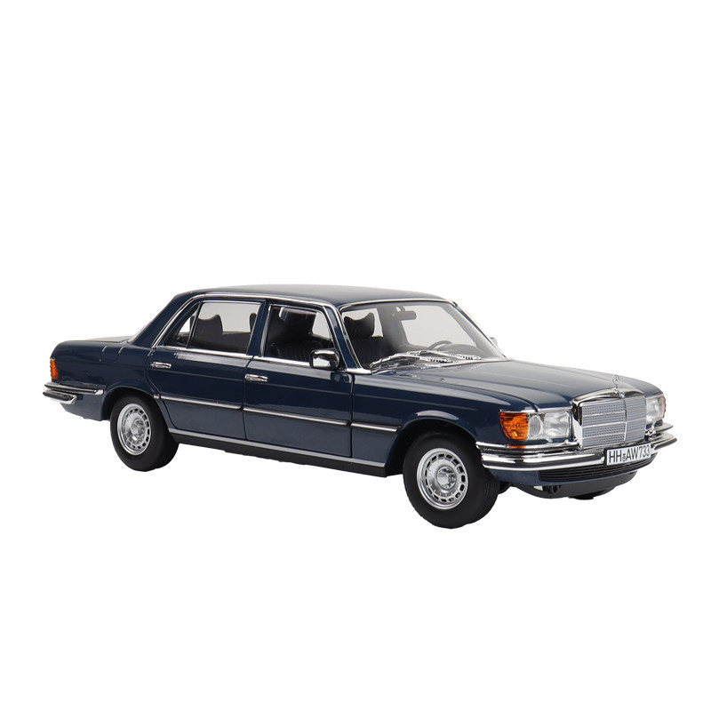 1979年奔驰350 SEL W116 NOREV 1:18五代S级全开仿真合金汽车模型