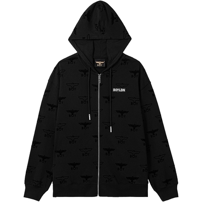 BOYLONDON连帽开衫卫衣外套